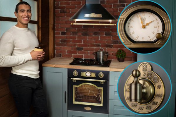 Kaiser Empire EH 6355 Em: Luksusowy piekarnik do zabudowy, gdzie styl retro spotyka technologię przyszłości